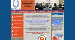 Desktop Screenshot of formationssiap.com